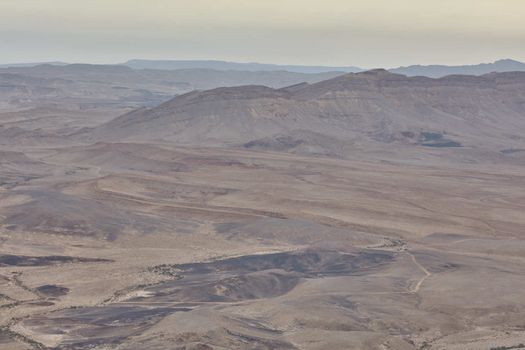 Maktesh Ramon place in the Negev desert, Israel