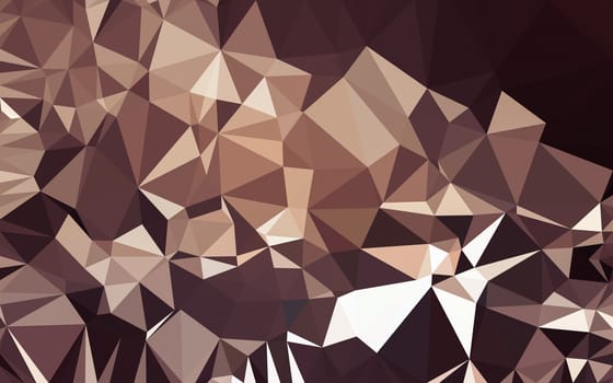 Abstract low poly background, geometry triangle, mosaic pastel color background