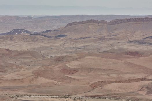 Maktesh Ramon place in the Negev desert, Israel