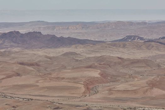 Maktesh Ramon place in the Negev desert, Israel