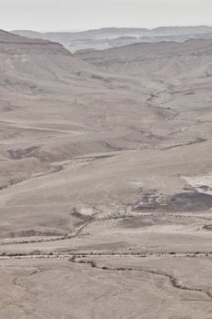 Maktesh Ramon place in the Negev desert, Israel