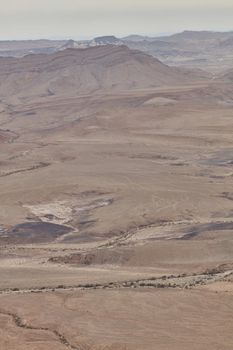 Maktesh Ramon place in the Negev desert, Israel