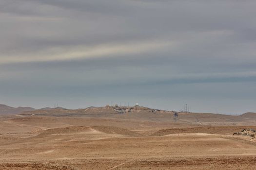 Maktesh Ramon place in the Negev desert, Israel