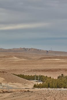 Maktesh Ramon place in the Negev desert, Israel