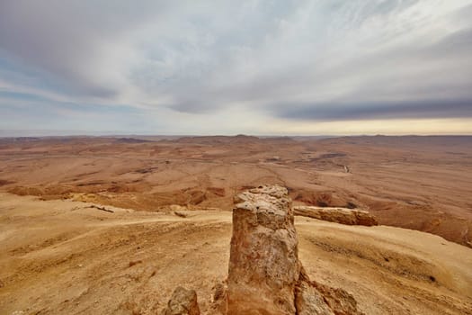 Maktesh Ramon place in the Negev desert, Israel