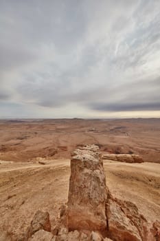 Maktesh Ramon place in the Negev desert, Israel