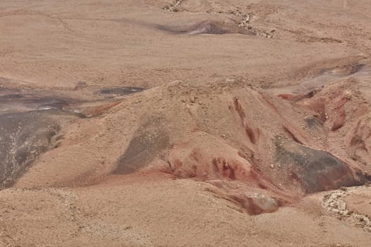 Maktesh Ramon place in the Negev desert, Israel
