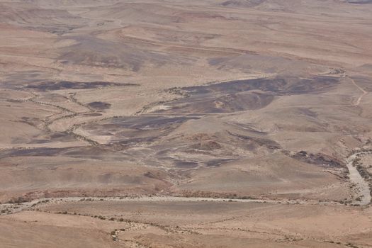 Maktesh Ramon place in the Negev desert, Israel