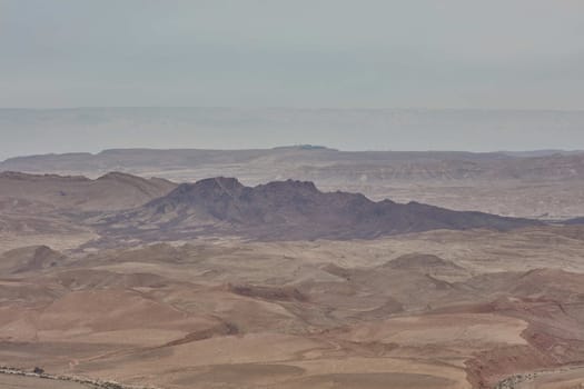 Maktesh Ramon place in the Negev desert, Israel