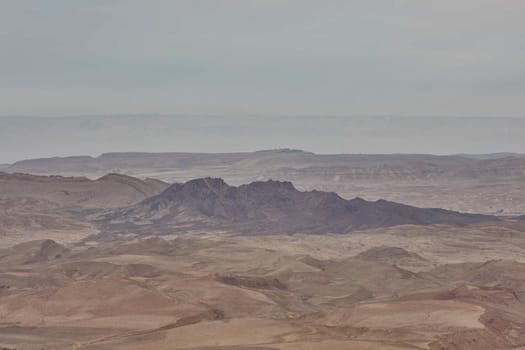 Maktesh Ramon place in the Negev desert, Israel