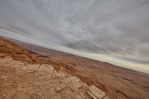 Maktesh Ramon place in the Negev desert, Israel