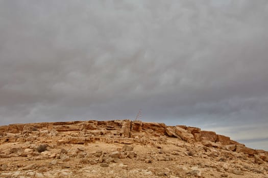 Maktesh Ramon place in the Negev desert, Israel