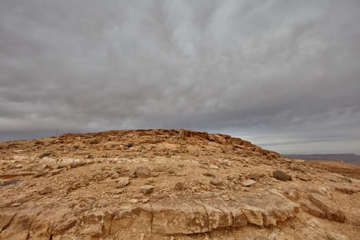 Maktesh Ramon place in the Negev desert, Israel