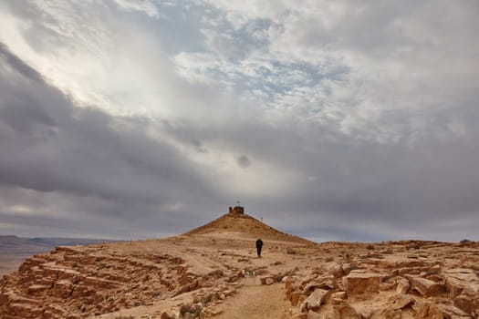 Maktesh Ramon place in the Negev desert, Israel