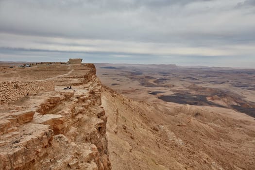 Maktesh Ramon place in the Negev desert, Israel