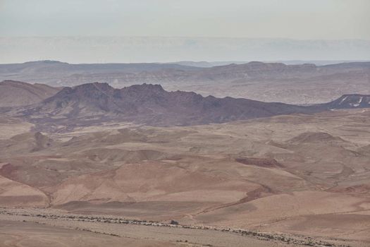 Maktesh Ramon place in the Negev desert, Israel