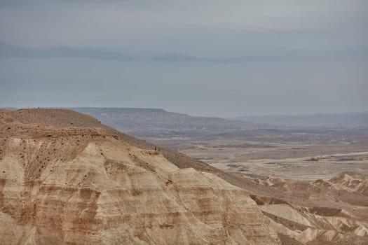 Maktesh Ramon place in the Negev desert, Israel