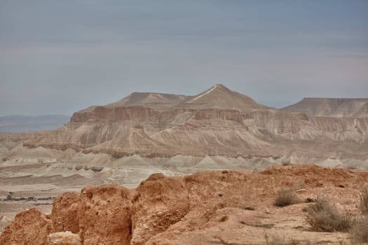 Maktesh Ramon place in the Negev desert, Israel