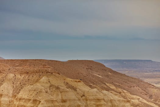 Maktesh Ramon place in the Negev desert, Israel