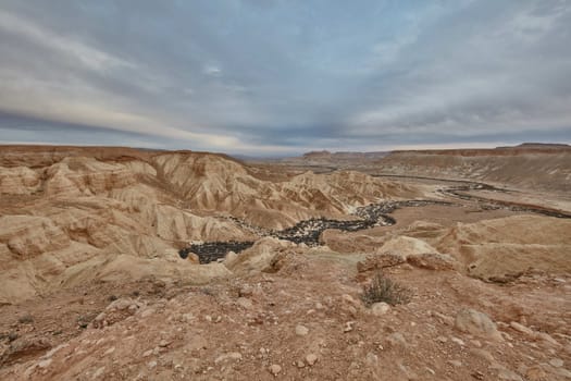 Maktesh Ramon place in the Negev desert, Israel