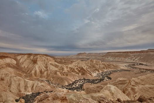 Maktesh Ramon place in the Negev desert, Israel