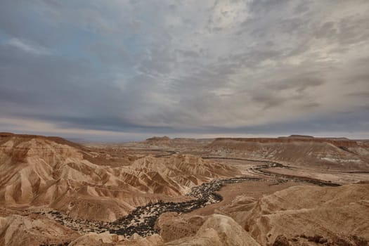 Maktesh Ramon place in the Negev desert, Israel