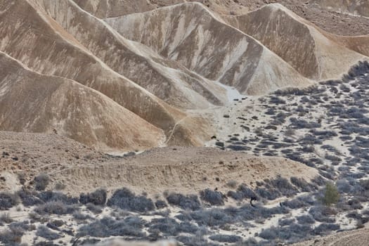 Maktesh Ramon place in the Negev desert, Israel