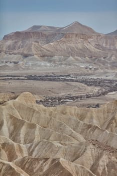 Maktesh Ramon place in the Negev desert, Israel