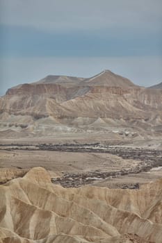 Maktesh Ramon place in the Negev desert, Israel