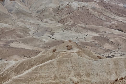 Maktesh Ramon place in the Negev desert, Israel