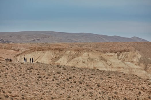 Maktesh Ramon place in the Negev desert, Israel