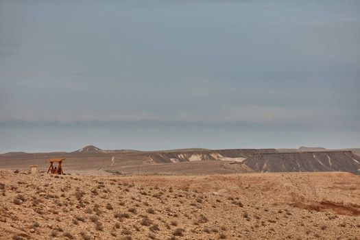 Maktesh Ramon place in the Negev desert, Israel