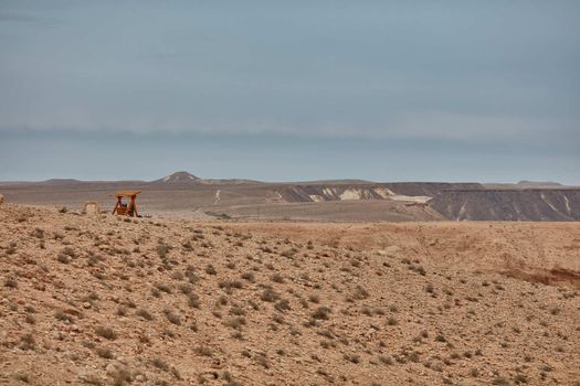 Maktesh Ramon place in the Negev desert, Israel