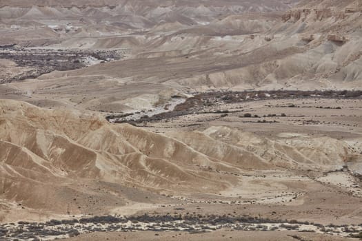 Maktesh Ramon place in the Negev desert, Israel