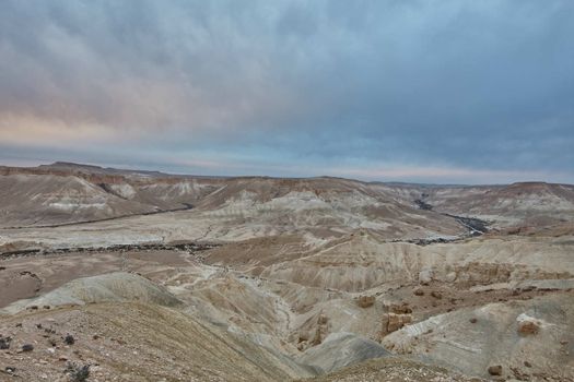 Maktesh Ramon place in the Negev desert, Israel