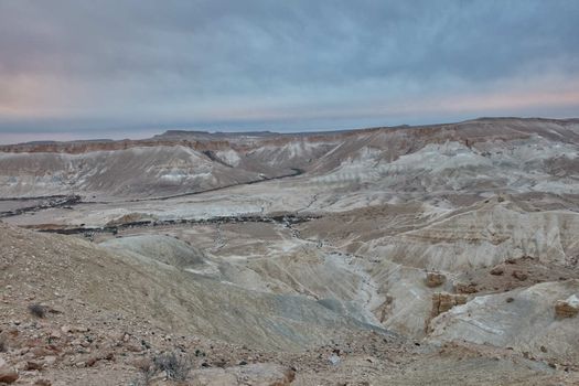 Maktesh Ramon place in the Negev desert, Israel