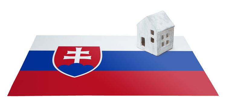 Small house on a flag - Living or migrating to Slovakia