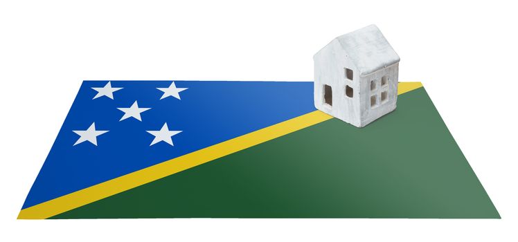 Small house on a flag - Living or migrating to Solomon Islands