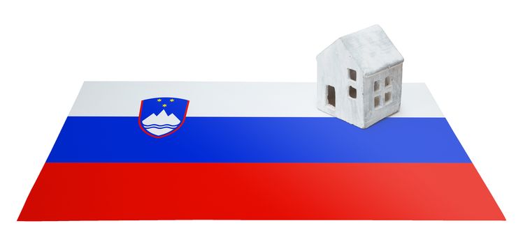 Small house on a flag - Living or migrating to Slovenia