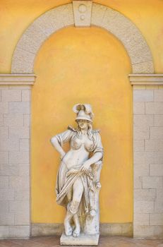 Statue of Greek Female Warrior 