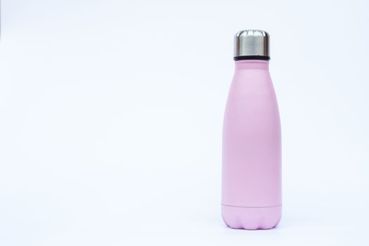 Warm bottle isolated on white background, stock photo