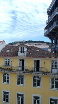 Santa Justa lift, Lisbon, Portugal