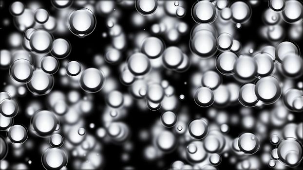 Abstract bokeh background. Bokeh lights defocused abstract background. 3d rendering