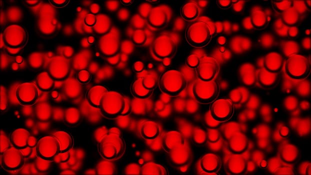 Abstract bokeh background. Bokeh lights defocused abstract background. 3d rendering