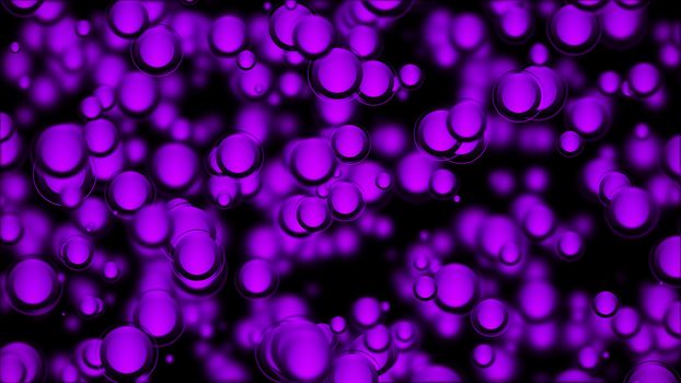 Abstract bokeh background. Bokeh lights defocused abstract background. 3d rendering