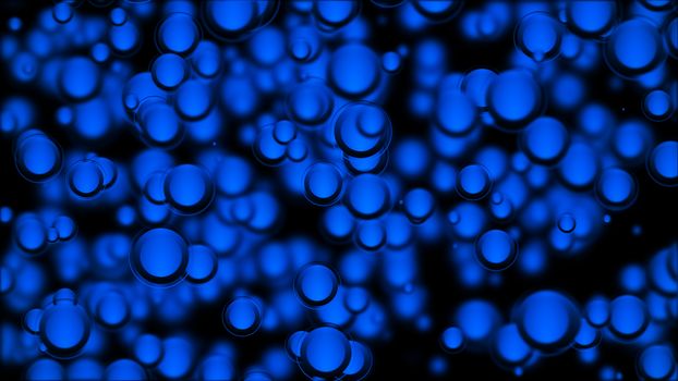 Abstract bokeh background. Bokeh lights defocused abstract background. 3d rendering