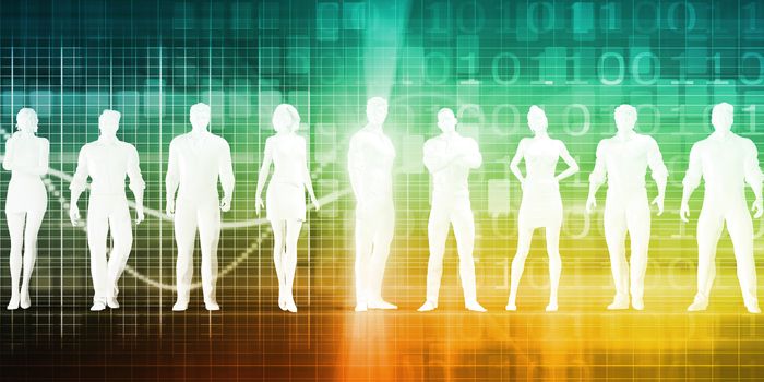 Career Development and Opportunities with Confident Business Team