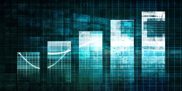Technology Concept and Business Forecast as Concept