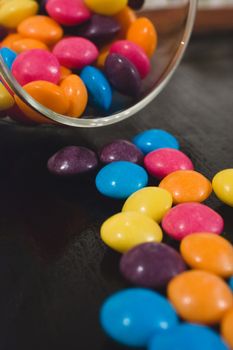 sweets in jar, colorful candy treat