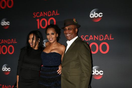 Khandi Alexander, Kerry Washington, Joe Morton
at the "Scandal" 100th Show Party, Fig & Olive Restaurant, West Hollywood, CA 04-08-17